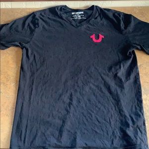 True religion v-neck tee